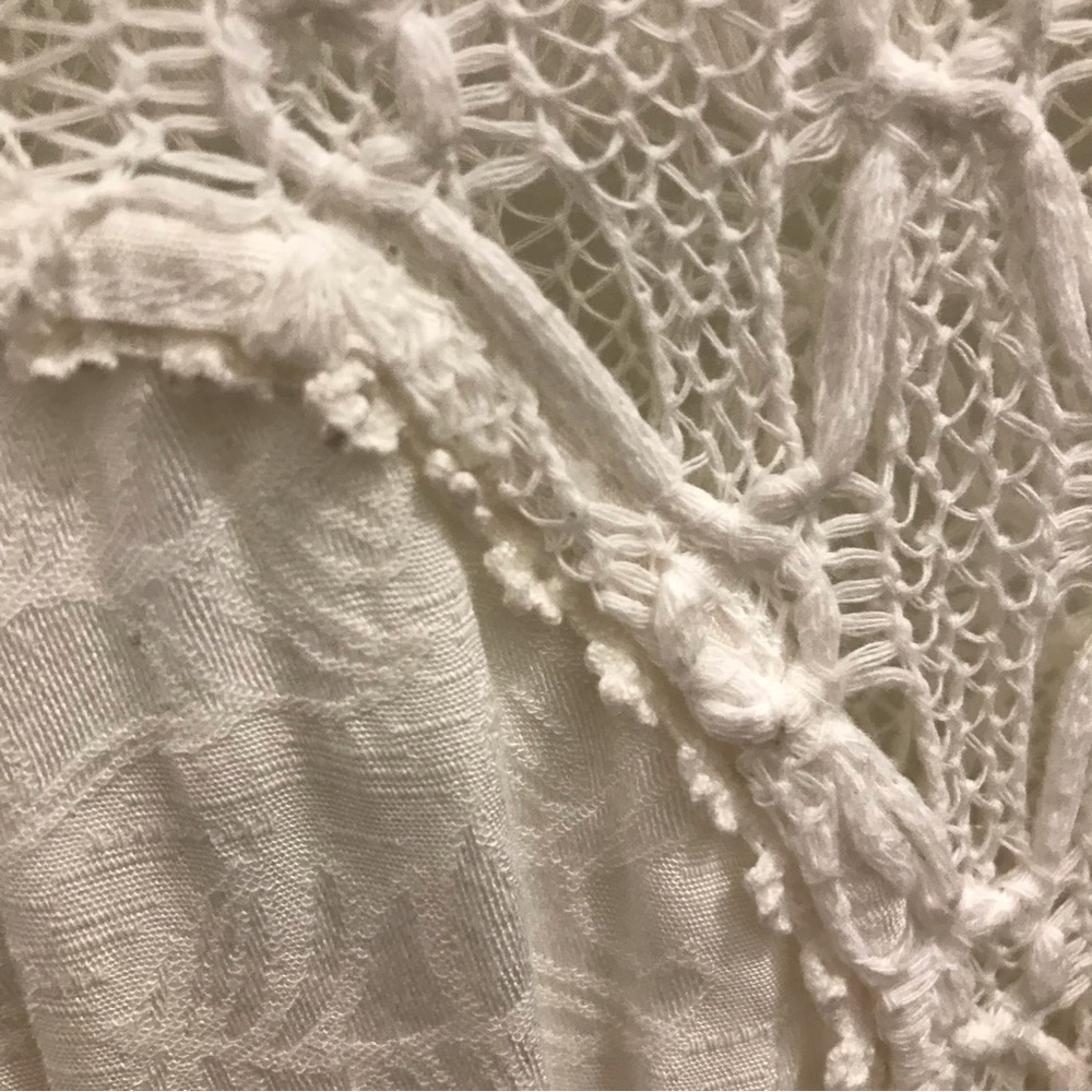 Free People Fiesta Dress XS white crochet lace - Picture 7 of 13